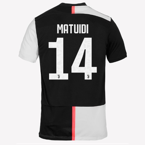 Camiseta Juventus NO.14 Matuidi 1ª 2019/20 Blanco Negro